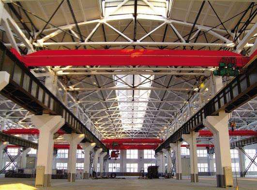 Grue aérienne de poutre simple de pièce basse pour sauver la construction Cost.jpg Lowhead Room Single Girder Overhead Crane for Saving Construction Cost.jpg