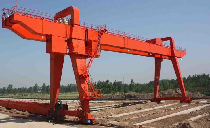 Portique de levage lourd électrique bipoutre