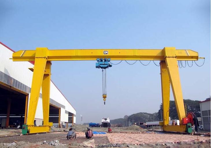 Grue à portique MH à faisceau unique de 4 tonnes