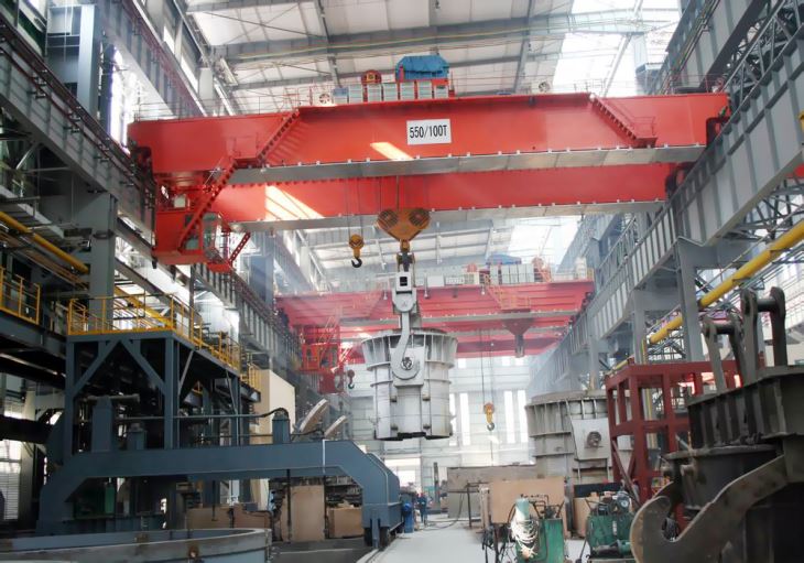 QD 350 tonnes ponts roulants