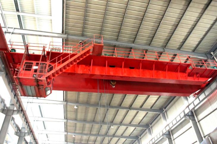 Pont roulant d'atelier QD 50 tonnes