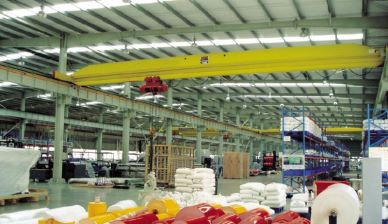 16 tonnes monopoutre palan électrique roulant