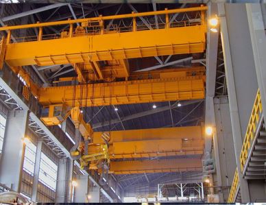 Grue de métallurgie de 280 tonnes / grue de coulée aérienne de coulée