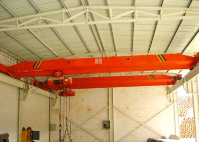 Levage grue électrique pour entrepôt intérieur monopoutre