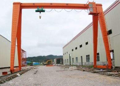 Utilitaires légers 8 t grue de portique de levage monopoutre