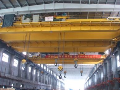 Grue d'EOT de double poutre électrique d'acier inoxydable de QD