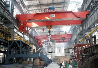 QD 350 tonnes ponts roulants